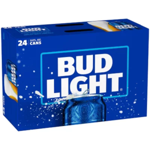 BUD LIGHT 24 PACK BEER (CANS)