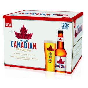 CANADIAN 12 BOTTLES BEER