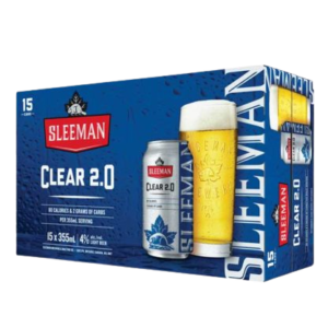 SLEEMAN CLEAR 2.0 15 PACK BEER (CANS)