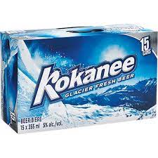 KOKANEE 15 PACK BEER (CANS)