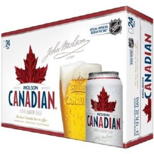 CANADIAN 24 PACK BEER (CANS)