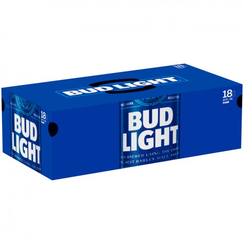 BUD LIGHT 18 PACK BEER (CANS) - The Adore Hotel Food Ordering