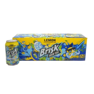 12 CANS BRISK ICED TEA