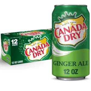 12 CANS CANADA DRY